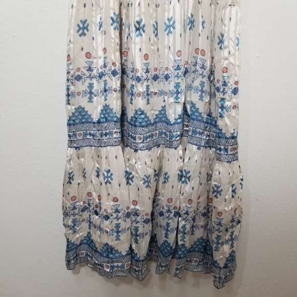 Joie Sorne B Silk Maxi Tiered Dress - Picture 7 of 7